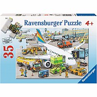 Busy Airport 35 Piece Puzzle