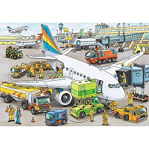35pc Busy Airport Jigsaw