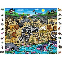 84 Piece Safari Puzzle