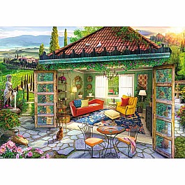 Tuscan Oasis 1000 Piece Puzzle