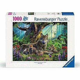 Wolves in the Forest 1000 Piece Puzzle