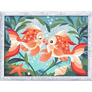 Fish in Love Puzzle (Painting products)
