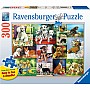 Puppy Collage 300pc Puzzle