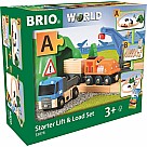BRIO Starter Lift & Load Train Set