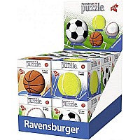3D Sportsballs Assorted (54 pc) Ravensburger