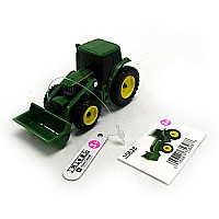 3 Inch John Deere Tractor with Loader (bulk)