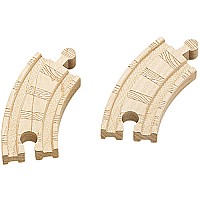 3.5" Curved Track - 4 pieces