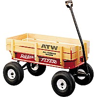 All-Terrain Steel & Wood Wagon