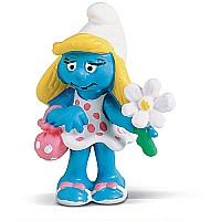 Smurfette with Flower