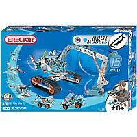 Erector 15 MODEL SET 252PCS.
