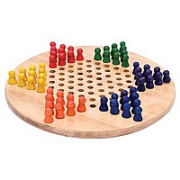 Bamboo Chinese Checkers