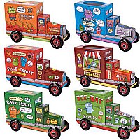 Uglydoll Tin Trucks Assted
