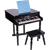 Baby Grand Piano - Black