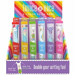Rainbow Twice as Nice Pen (assorted)
