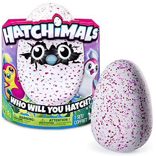 Hatchimals Hatching Egg Interactive Creature Penguala Pink Egg