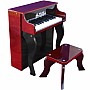 25 Key Elite Spinet in Mah-Black