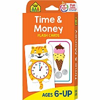 1st, 2nd and 3rd Grade | Time and Money Flash Cards