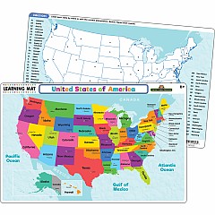 United States Of America Learning Mat