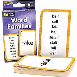 Word Families Flash Cards