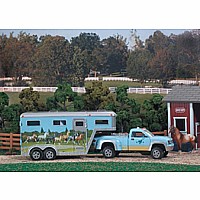 Stablemates Pick-up Truck and Gooseneck Trailer