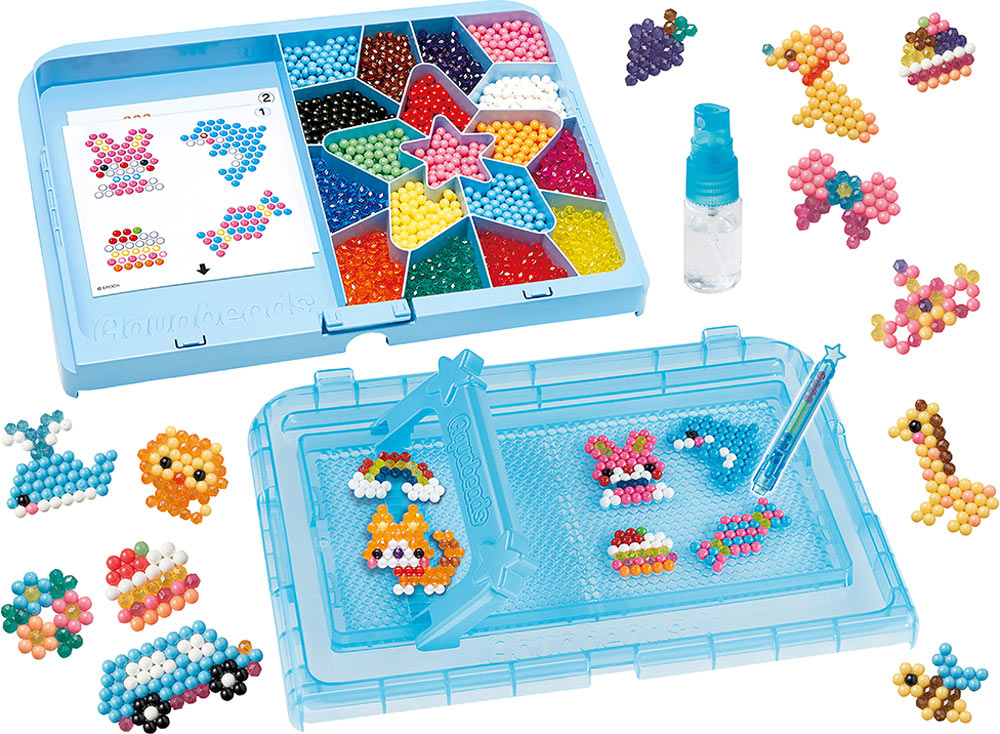 Aquabeads Beginners Studio Beading Kit NEW Over 840 Beads 16 Colors Add  Water 5054131302484