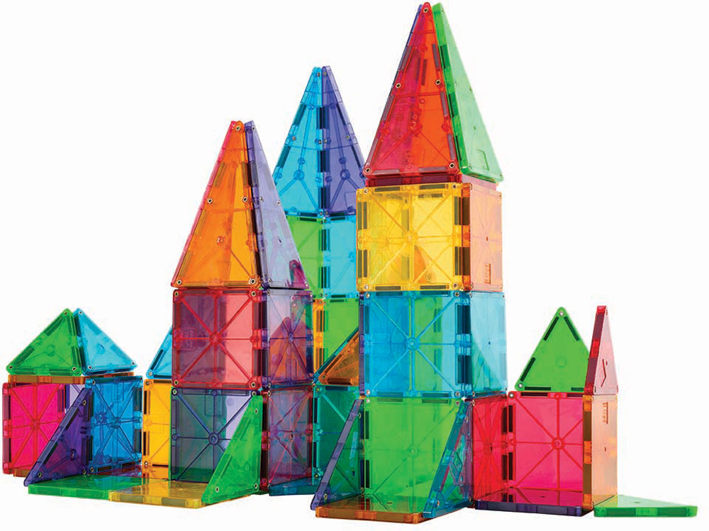 Magna Tiles Clear Colors 100 Piece Set — Toycra