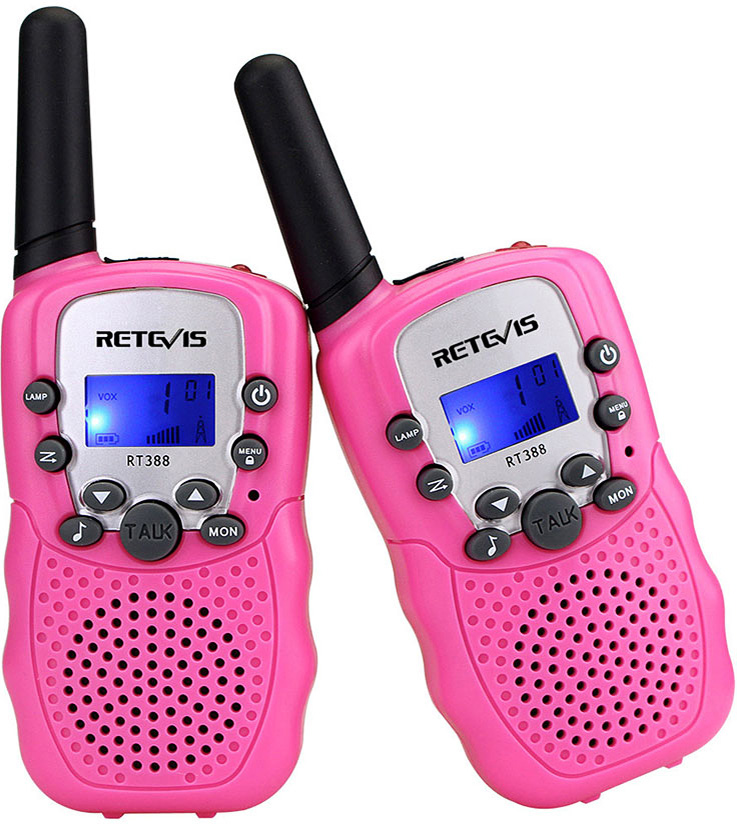 RETEVIS talkie walkie radio RT388 pour enfants, PMR, 2 pièces