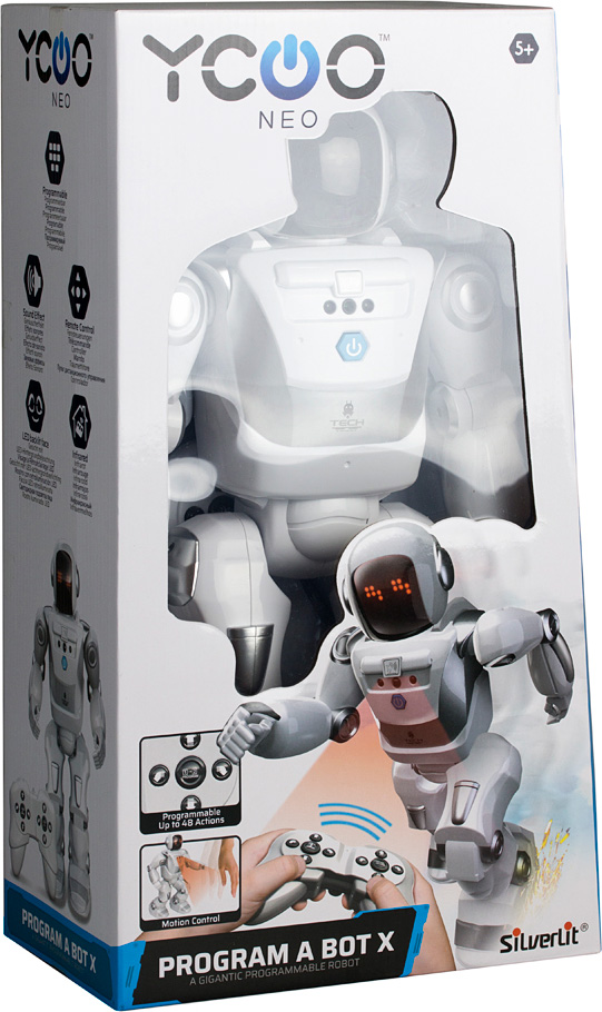 Conjunto Robô Interativo - Ycoo Neo - Program a Bot X - 40cm - Fun