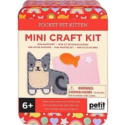 Petit Collage Mini Craft Kit: Pocket Kitten