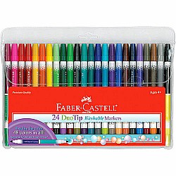 24 DuoTip Washable Markers