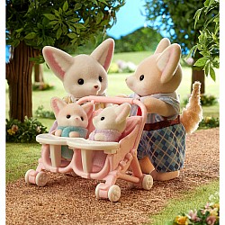 Calico Critters Fennec Fox Family