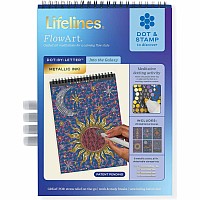 Lifelines FlowArt Dot-By-Letter Metallic Ink - Into the Galaxy