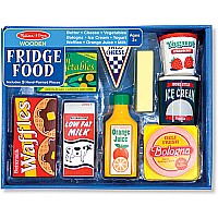 Wooden Fridge Food