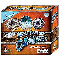 Break Open Real Geodes Science Kit