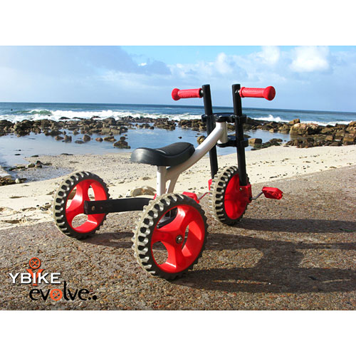 YBike Evolve 3 in 1 Trike Red Givens Books and Little Dickens