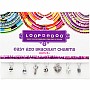 Loopdedoo Easy Add Bracelet Charms - Key to My Heart