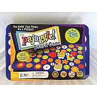 Pajaggle- Blue with Lime Green