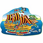 Puzzle Doubles - Giant Pirate Ship
