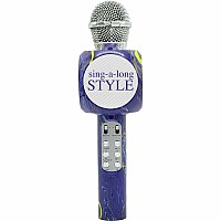 Sing A Long Pro Microphone - Swirl Purple