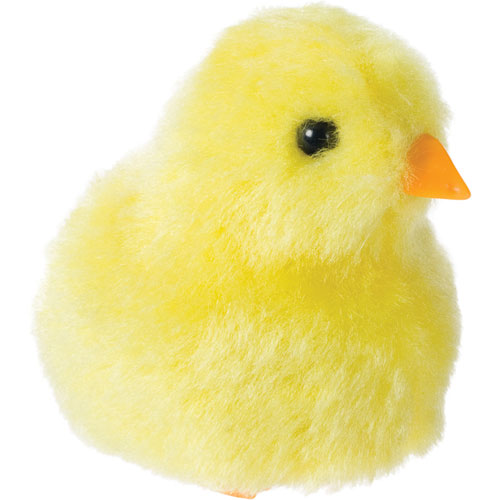 fluffy easter chick toys