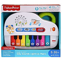 Laugh & Learn®  Silly Sounds Light-up Piano in open box