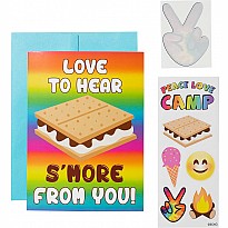 S'mores Camp Card