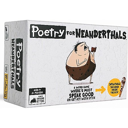 Poetry for Neanderthals