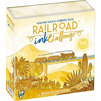 Railroad Ink Challenge Shining Yellow