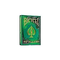 Playing Cards: Bicycle: Metalluxe Green