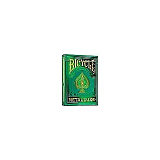 Playing Cards: Bicycle: Metalluxe Green