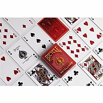 Playing Cards: Bicycle: Metalluxe Red