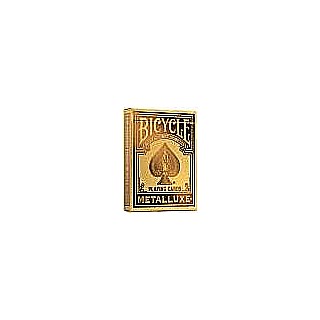 Playing Cards: Bicycle: Metalluxe Gold