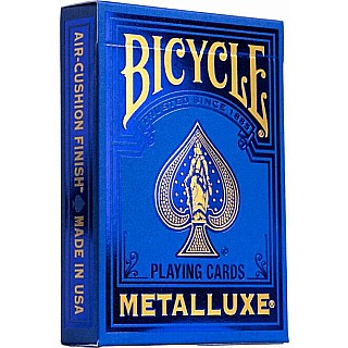 Playing Cards: Bicycle: Metalluxe Blue