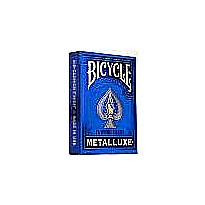 Playing Cards: Bicycle: Metalluxe Blue